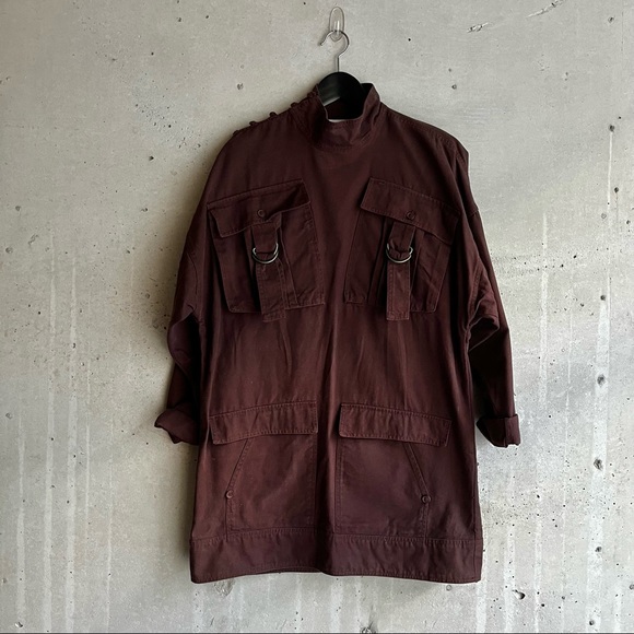 INSPR by Tezza Brown Military Dress, medium - Picture 4 of 7